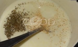 Блинчики из цельнозерновой муки с рисом и тунцом под сырным соусом рецепт шаг 23