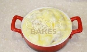 Блинный пирог с сырной начинкой и икрой рецепт шаг 10