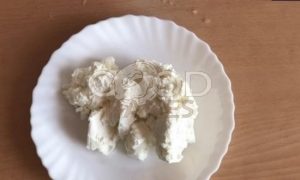 Десерт «Лебединое озеро» с творожно-сливочным кремом рецепт шаг 21