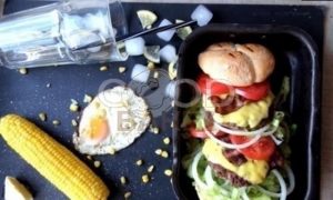 Двойной гамбургер рецепт шаг 19