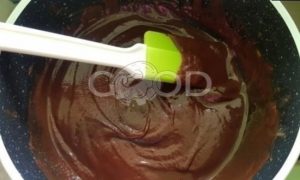 Кулич с творожной массой и шоколадным ганашем рецепт шаг 9