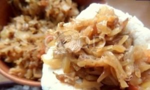 Пирожки с капустой в сковороде рецепт шаг 21
