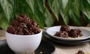 Шоколадные конфеты с кукурузными хлопьями кулинарный рецепт