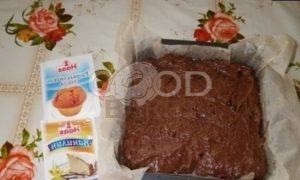 Шоколадный пирог с цукатами рецепт шаг 9