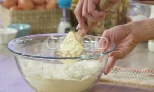 Сконы с грецкими орехами и сыром рецепт шаг 2