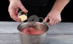 Торт «Павлова» с малиновым курдом рецепт шаг 8