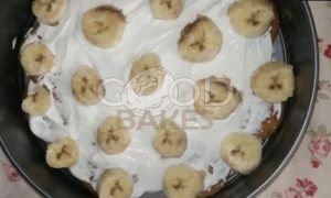 Творожно-банановый торт рецепт шаг 4