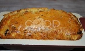 Закусочный кекс с беконом, вялеными томатами и сыром рецепт шаг 8