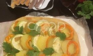 Ленивый овощной пирог рецепт шаг 7