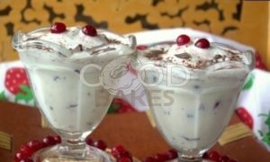 Молочное мороженое с клюквой и шоколадом рецепт шаг 13
