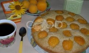 Пирог с абрикосами рецепт шаг 9