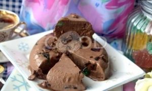 Шоколадное мороженое с мармеладом рецепт шаг 24