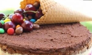 Шоколадный торт с вишней кулинарный рецепт