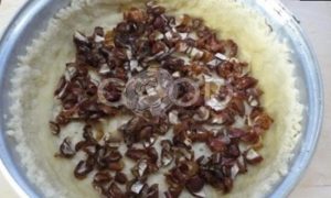 Сливочный пирог с финиками и кокосом рецепт шаг 6
