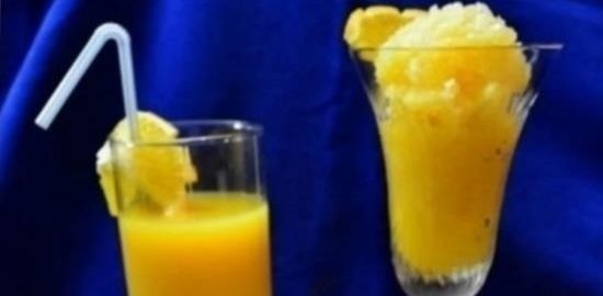 Сорбет «Апельсиновый рай» кулинарный рецепт