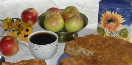 Яблочный пирог кулинарный рецепт