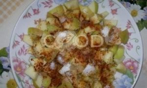 Яблочный пирог рецепт шаг 7