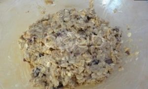 Овсяное печенье с изюмом и клюквой рецепт шаг 5