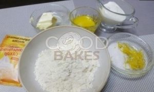 Печенье «Хризантема» на желтках рецепт шаг 1