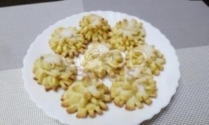 Печенье «Хризантема» на желтках рецепт шаг 8