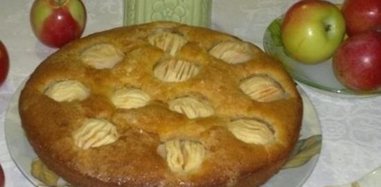 Пирог с яблоками кулинарный рецепт