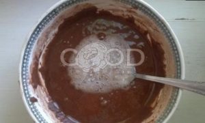Шоколадно-яблочный пирог рецепт шаг 3
