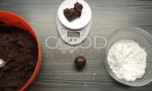 Шоколадное печенье рецепт шаг 7