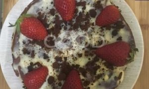 Шоколадный песочный торт рецепт шаг 13