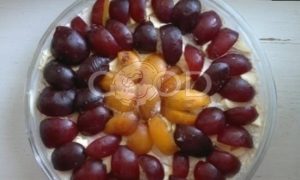 Творожный пирог с фруктами рецепт шаг 8
