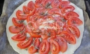 Вегетарианская пицца рецепт шаг 9