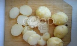 Запеканка из картофеля и баклажанов рецепт шаг 2