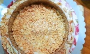 Блинный торт с кремом «Пломбир» рецепт шаг 19