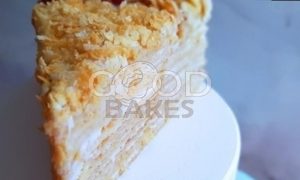 Блинный торт с кремом «Пломбир» рецепт шаг 22