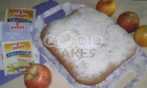 Пирог с яблоками, кокосом и шоколадом рецепт шаг 12