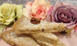 Шотландское печенье с орехом и цукатами кулинарный рецепт