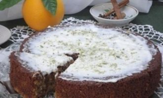 Греческий пирог с семолиной Revani кулинарный рецепт
