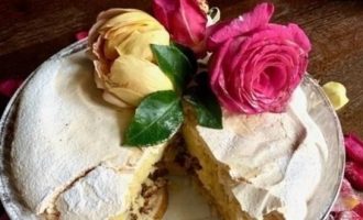 Яблочный пирог «Французский поцелуй» кулинарный рецепт