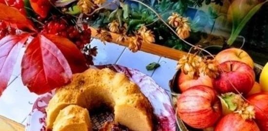 Кекс-флан с ягодами кулинарный рецепт