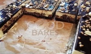 Шоколадно-ванильные пирожные с арахисом рецепт шаг 14