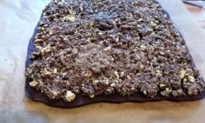 Шоколадно-ванильные пирожные с арахисом рецепт шаг 7
