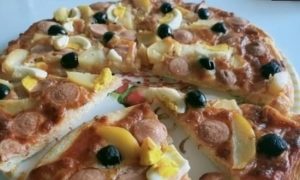 Тесто для пиццы с семолиной кулинарный рецепт