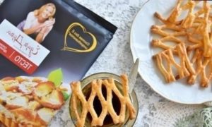 Слоеное печенье «Медовые соты» кулинарный рецепт