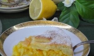 Лимонный пирог кулинарный рецепт