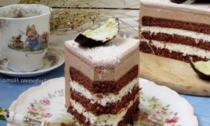 Торт «Баунти» кулинарный рецепт