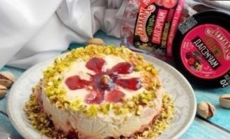 Воздушный десерт «Для самых любимых» кулинарный рецепт