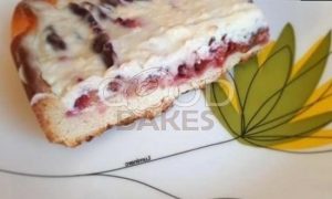 Сливовый пирог с розовым перцем и маскарпоне рецепт шаг 8