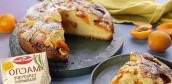 Солнечный абрикосовый пирог кулинарный рецепт