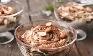 Торт-мороженое с арахисом кулинарный рецепт