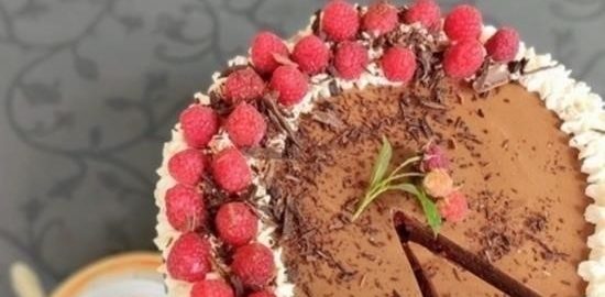 Молочно-шоколадный торт «Эрл Грей» с малиной кулинарный рецепт