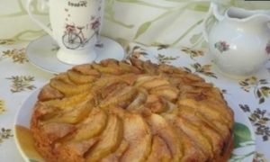 Немецкий яблочный пирог кулинарный рецепт